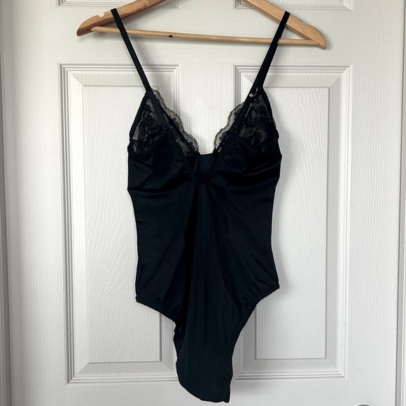 VINTAGE VERSACE Intimo Black Lace Bodysuit - Picture 3 of 12